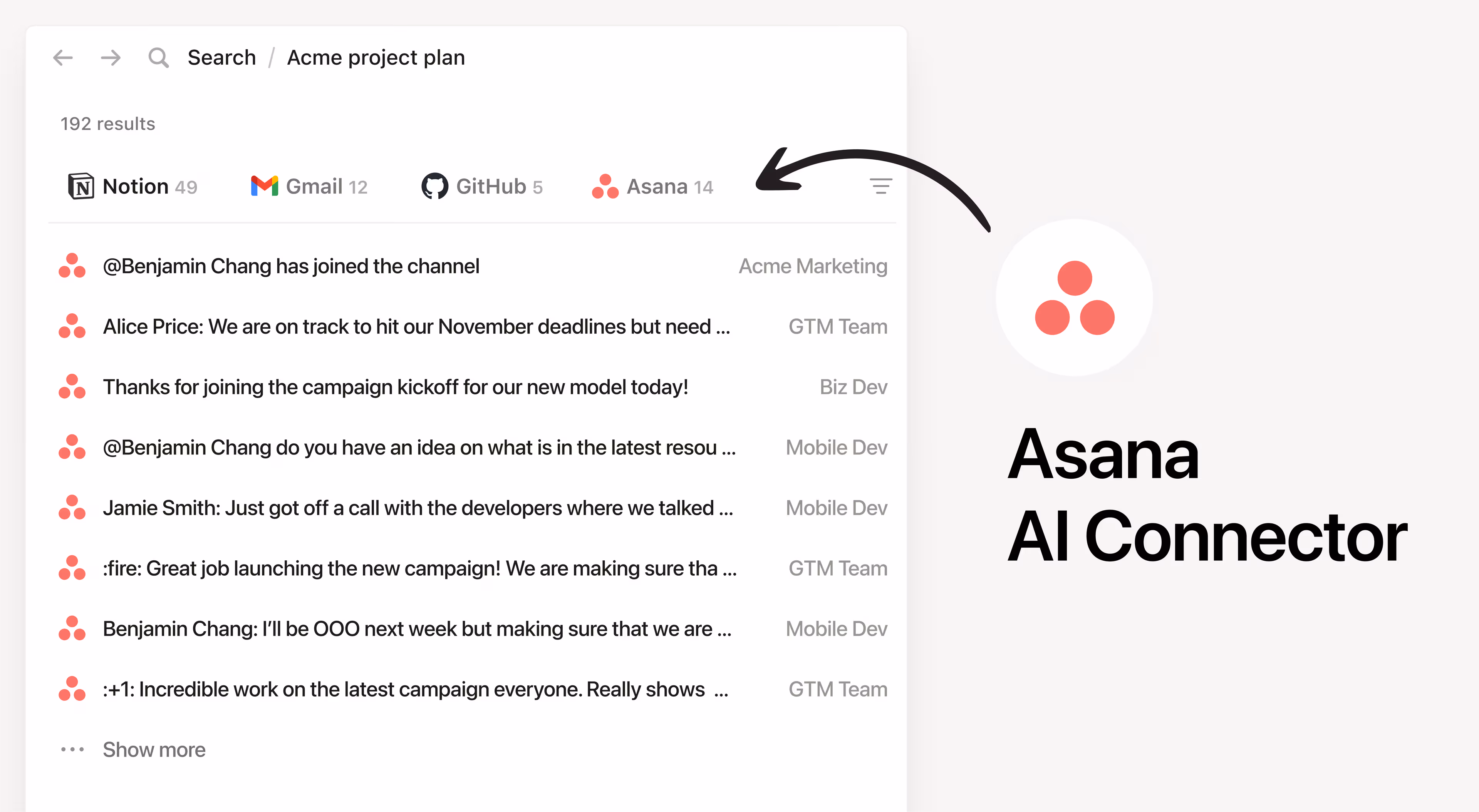 Asana AI Connector