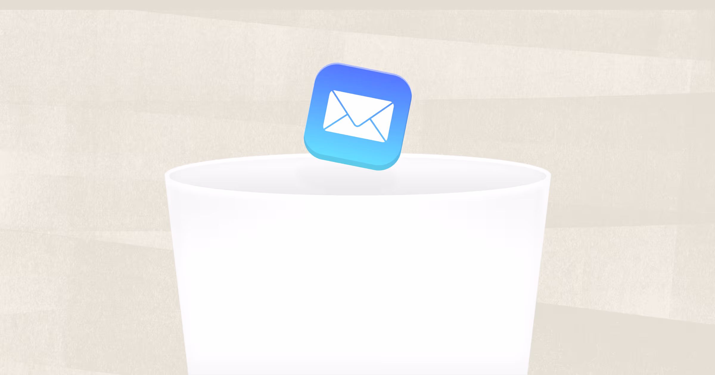 How to delete iCloud email thumbnail
