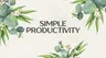 Foto do perfil de Simple Productivity